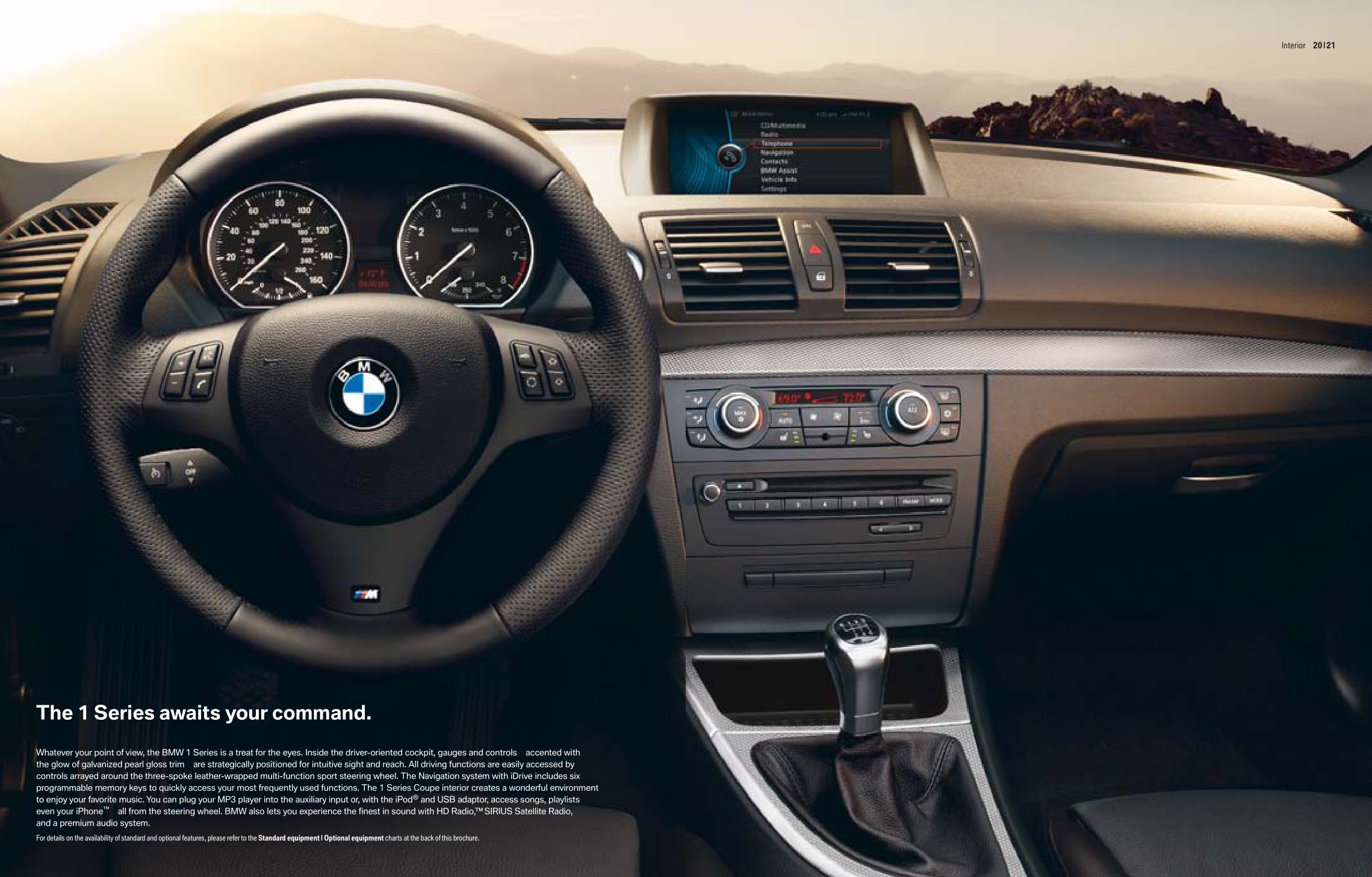2010 BMW 1-Series Coupe Brochure Page 23